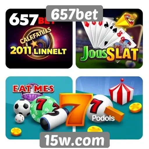 Principais jogos disponíveis no 657bet e suas características
